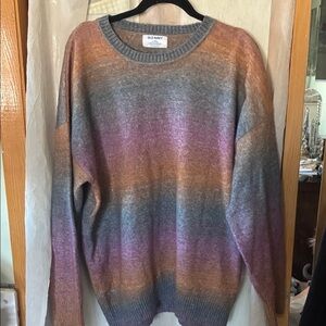 Old Navy Colorful Striped Sweater